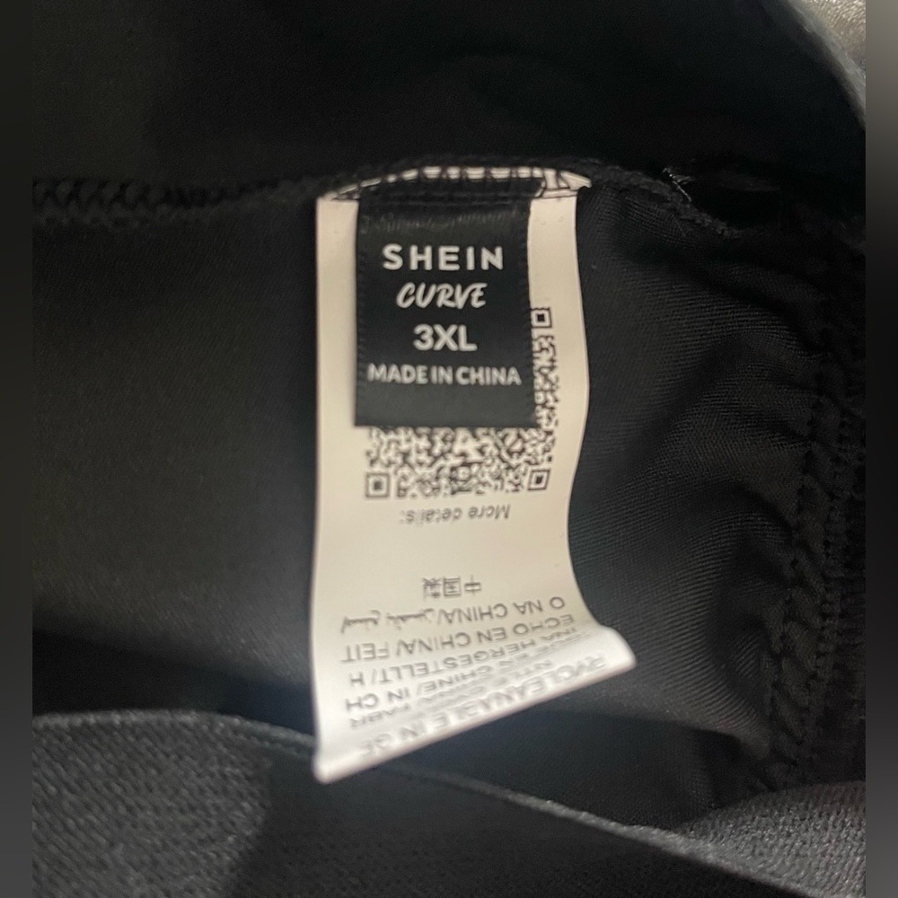 Leggings with a chiffon overlay - Picture 8 of 11